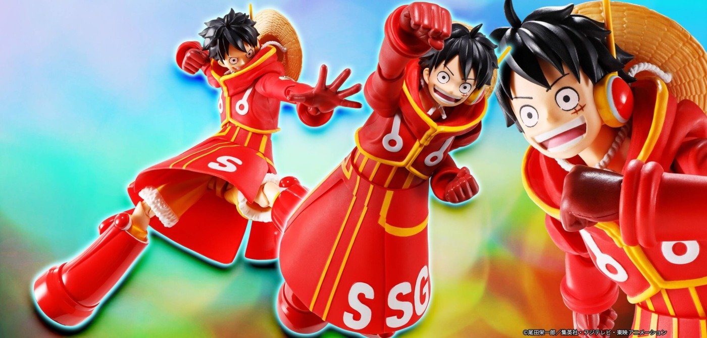 egg 10 S.H.FIGUARTS: Monkey D. Luffy (Future Island Egghead Ver.) - One Piece