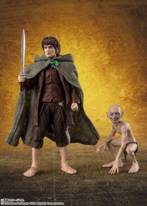 S.H.FIGUARTS: Frodo Baggins & Gollum - The Lord Of The Rings The Fellowship Of The Ring