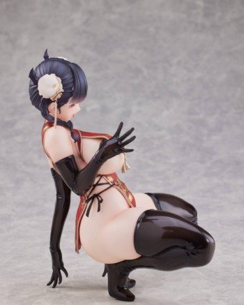 kase 6 Original Character: My Sister's Friend In A Chinese Dress - Illustration by Daiki Kase 1/6