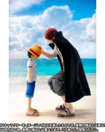 S.H.FIGUARTS: Akagami no Shanks & Monkey D. Luffy - Childhood Ver. - One Piece