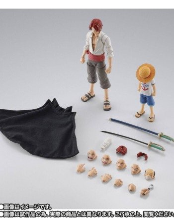 S.H.FIGUARTS: Akagami no Shanks & Monkey D. Luffy - Childhood Ver. - One Piece