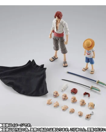 S.H.FIGUARTS: Akagami no Shanks & Monkey D. Luffy - Childhood Ver. - One Piece