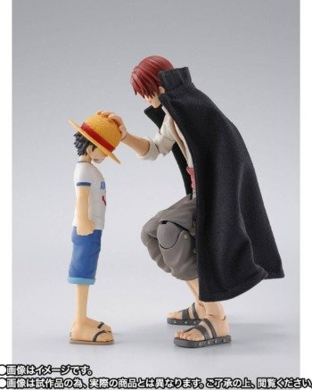 S.H.FIGUARTS: Akagami no Shanks & Monkey D. Luffy - Childhood Ver. - One Piece
