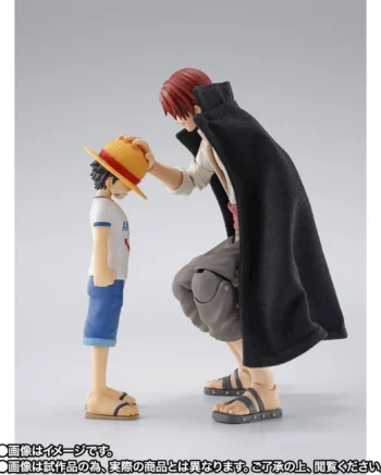 S.H.FIGUARTS: Akagami no Shanks & Monkey D. Luffy - Childhood Ver. - One Piece