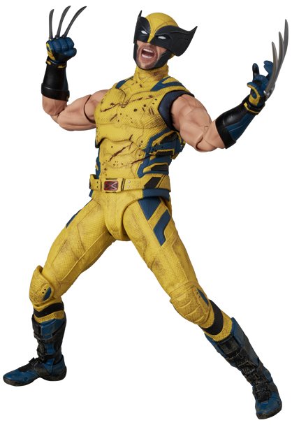wolve mafex 9 MAFEX No.291: Wolverine (Damage Ver.) - Deadpool & Wolverine - Wolverine (Damage Ver.)