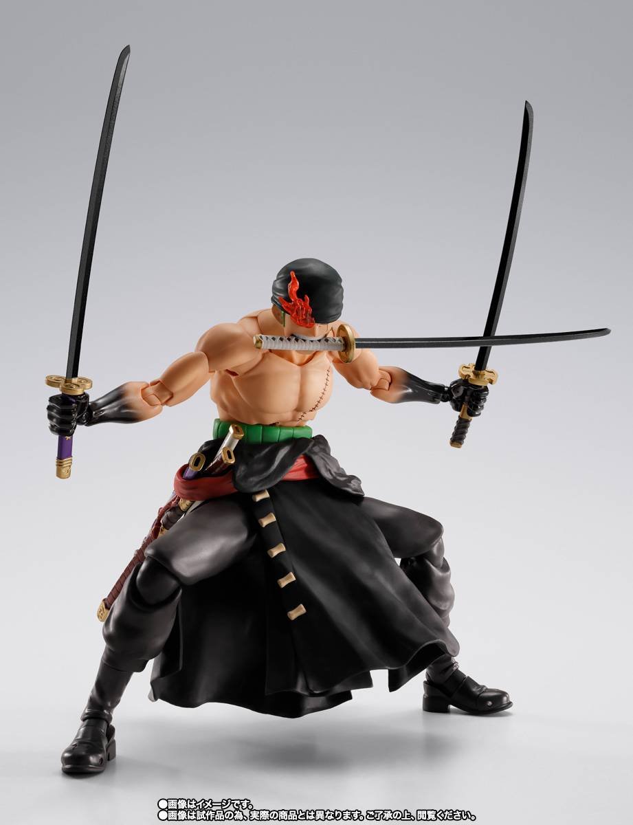zoro king 2 S.H.FIGUARTS: Zoro (King of Hell Ver.) - One Piece