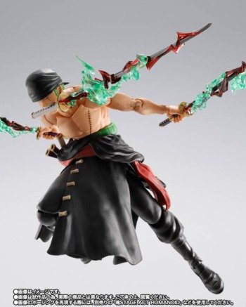 zoro king 4 S.H.FIGUARTS: Zoro (King of Hell Ver.) - One Piece