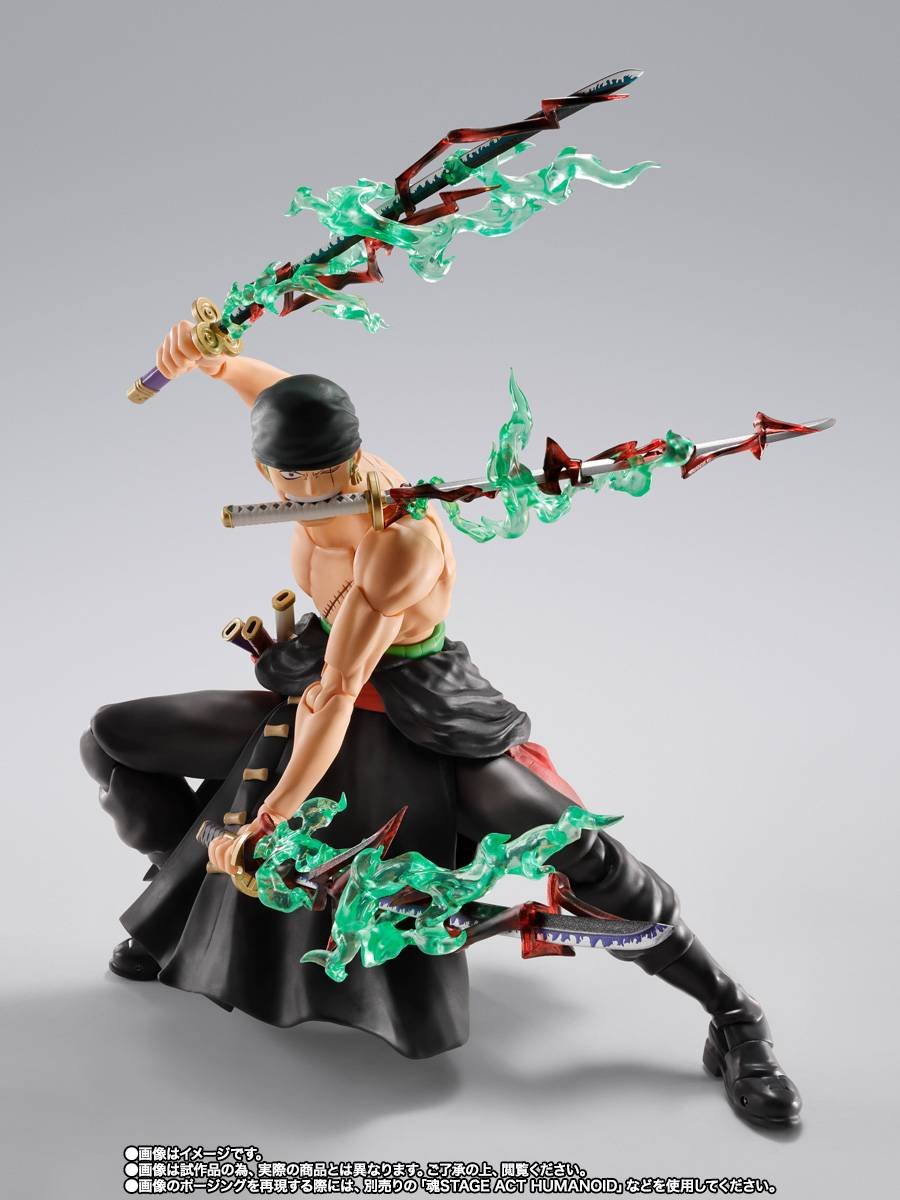 zoro king 6 S.H.FIGUARTS: Zoro (King of Hell Ver.) - One Piece