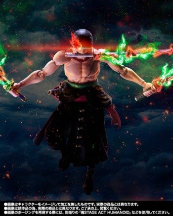 zoro king 9 S.H.FIGUARTS: Zoro (King of Hell Ver.) - One Piece