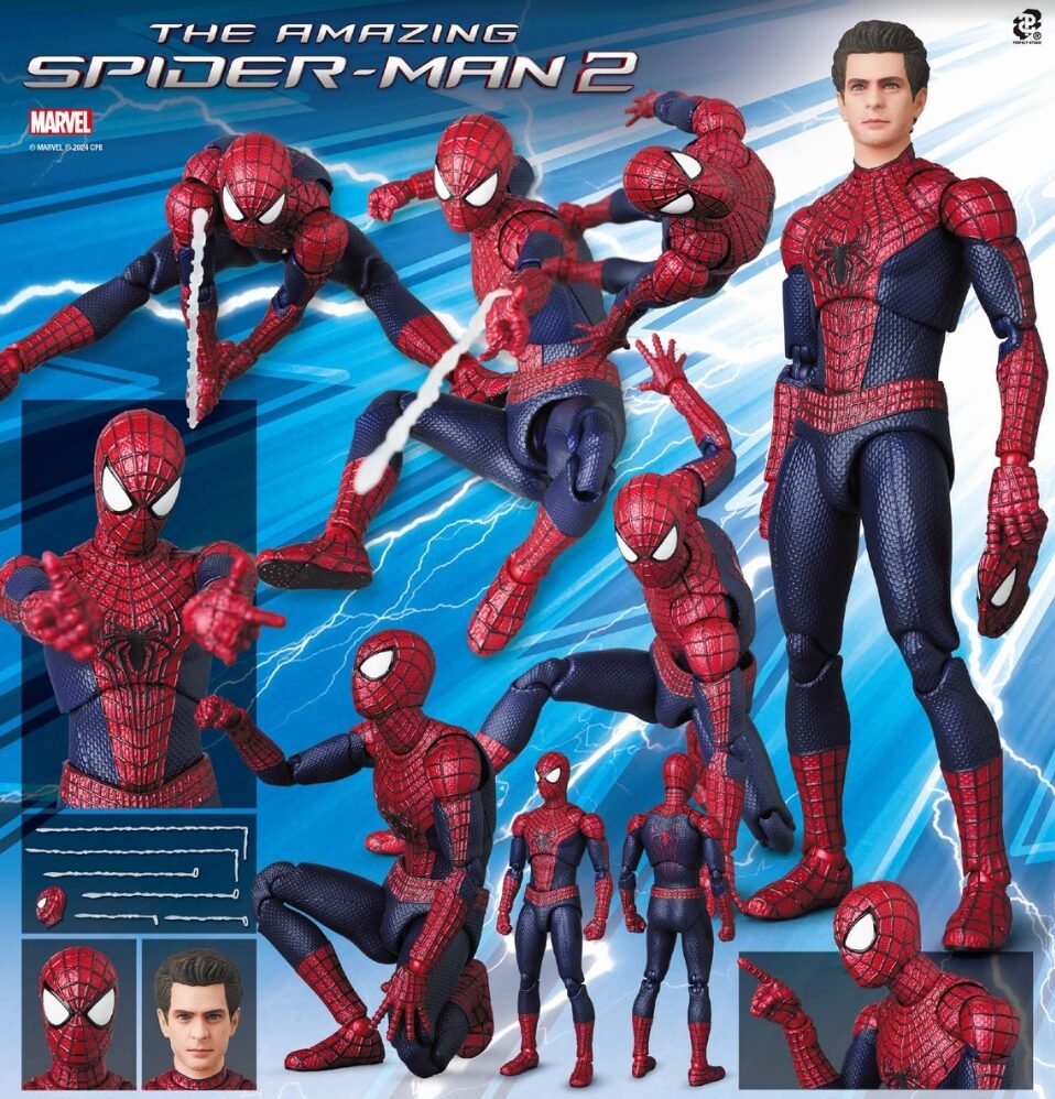 MAFEX (No. 248): Spider-Man (Peter Parker) - 2.0 Ver.  The Amazing Spider-Man 2
