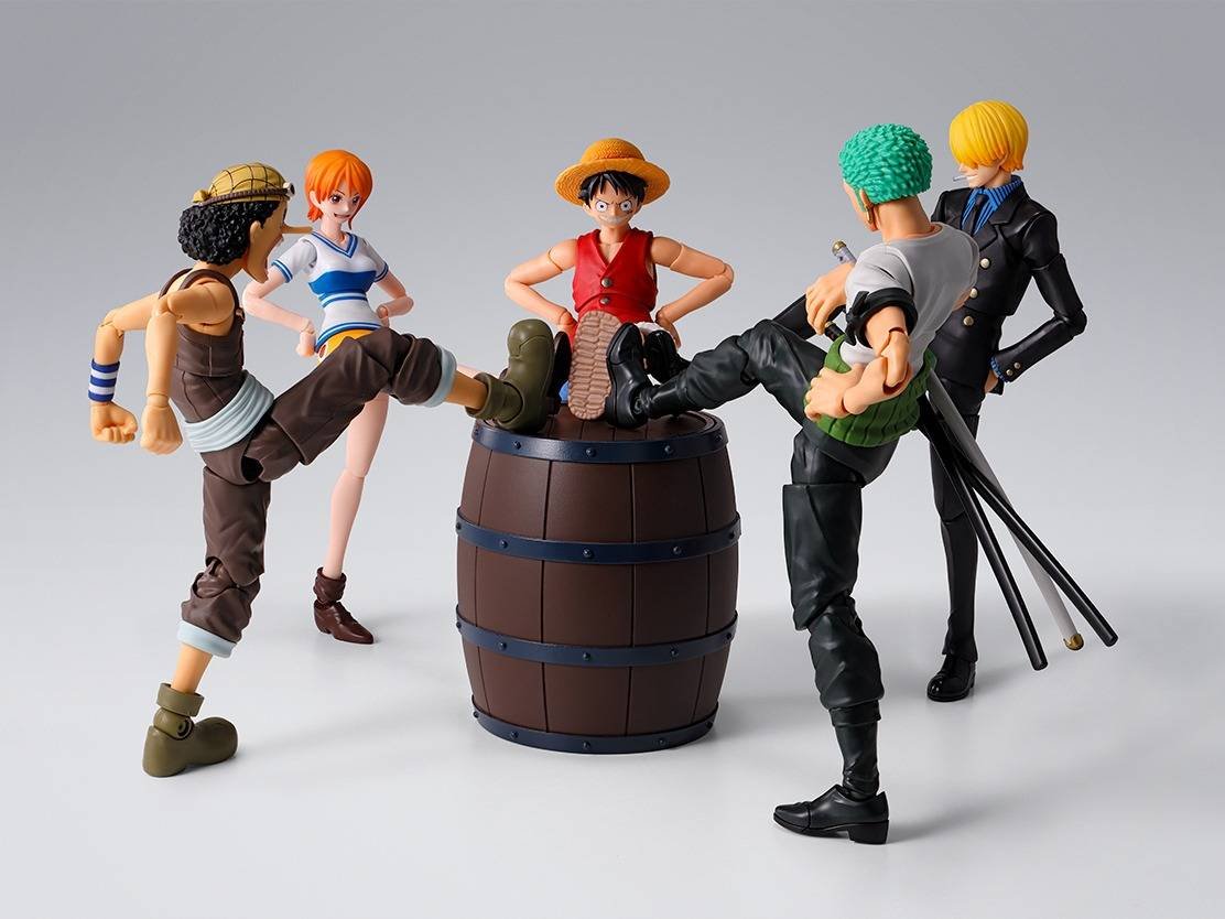 banquet set 3 S.H.FIGUARTS: Banquet Set Straw Hat Crew - One Piece