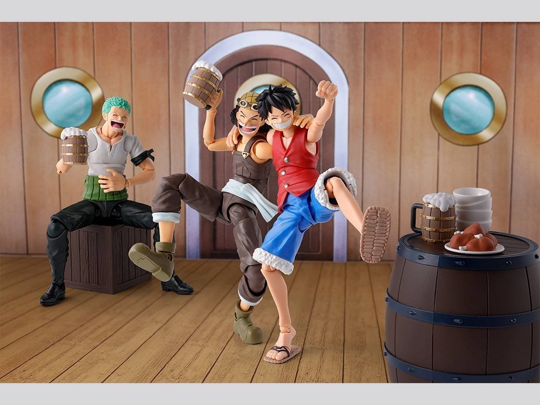 banquet set 6 S.H.FIGUARTS: Banquet Set Straw Hat Crew - One Piece