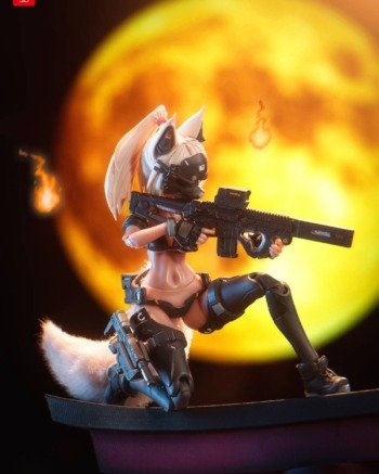 fox fire 21 Snail Shell:RA-04 Fox Fire Battle Princess 1/12