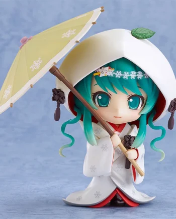 Nendoroid 303: Snow Miku (Strawberry Wedding Kimono Ver.) - Hatsune Miku