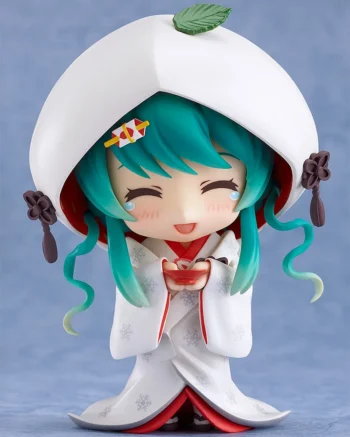 Nendoroid 303: Snow Miku (Strawberry Wedding Kimono Ver.) - Hatsune Miku