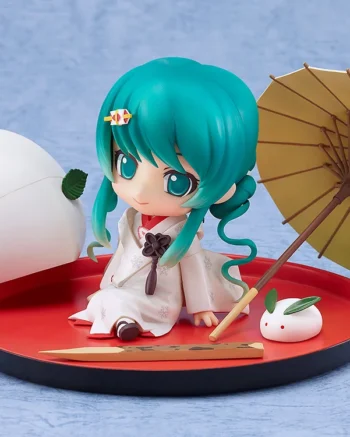 Nendoroid 303: Snow Miku (Strawberry Wedding Kimono Ver.) - Hatsune Miku