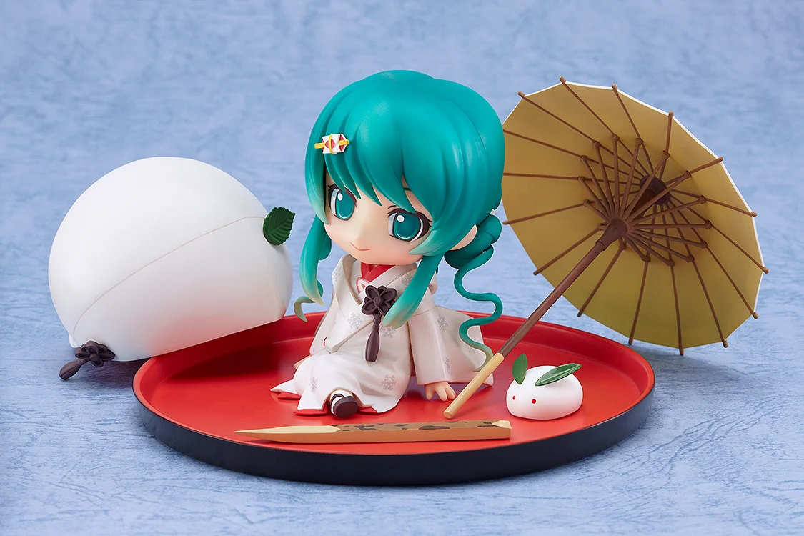 Nendoroid 303: Snow Miku (Strawberry Wedding Kimono Ver.) - Hatsune Miku