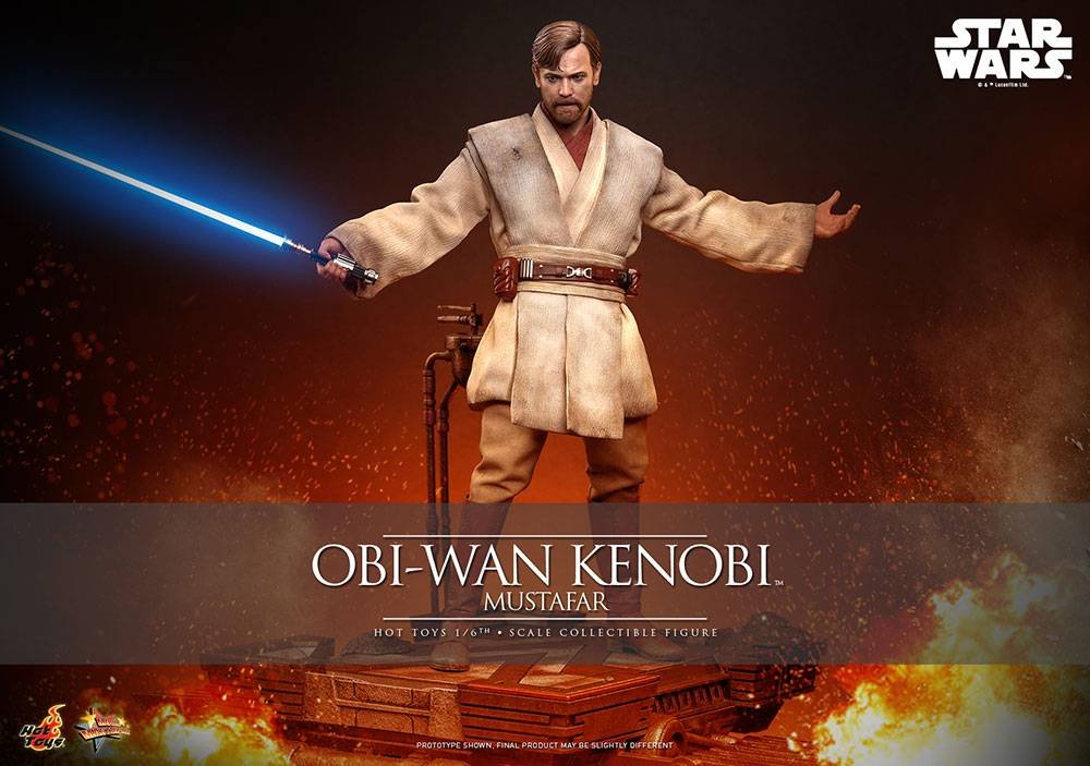 Hot Toys: Obi-Wan Kenobi (Mustafar Ver.) 1/6 - Star Wars Revenge of the Sith