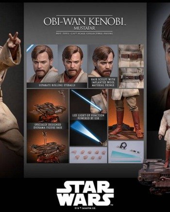 Hot Toys: Obi-Wan Kenobi (Mustafar Ver.) 1/6 - Star Wars Revenge of the Sith