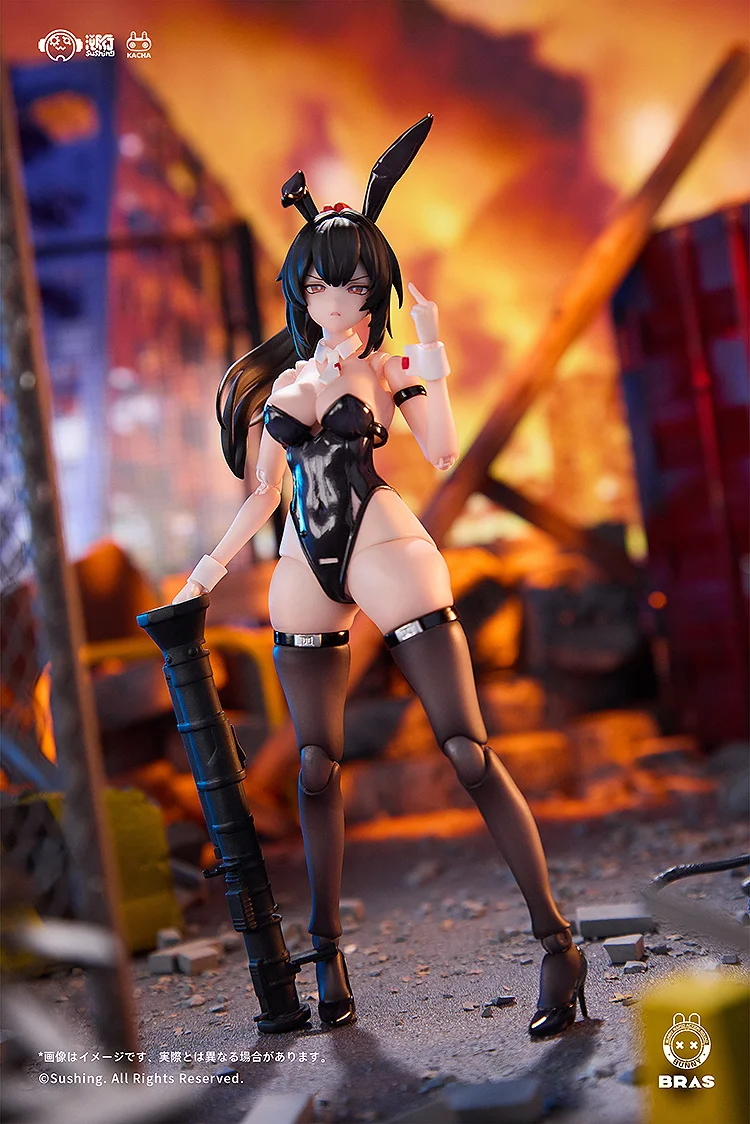 runa 1 Bunny Rapid Action Squad: Attacker Runa 1/12 Con Bonus