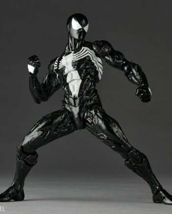 Revoltech: Symbiote Spider-Man - Spider-Man Con Bonus
