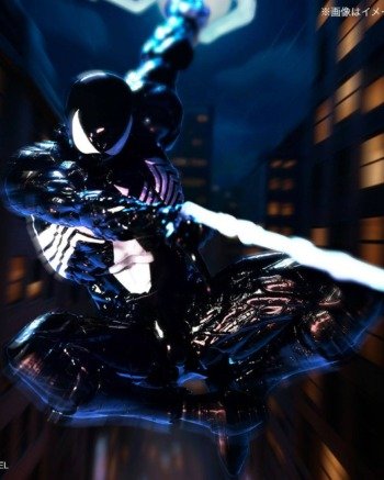 Revoltech: Symbiote Spider-Man - Spider-Man Con Bonus