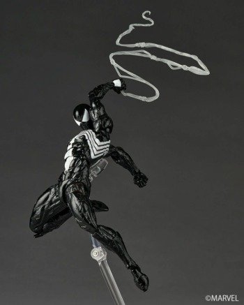 Revoltech: Symbiote Spider-Man - Spider-Man Con Bonus