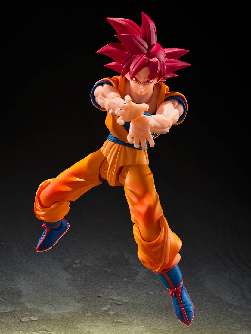 S.H.FIGUARTS: Super Saiyan God Son Goku (God Aura) - Dragon Ball Super