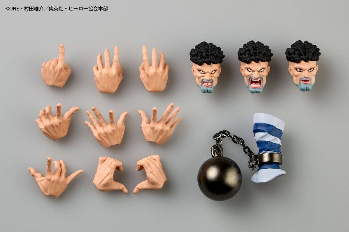 puri 10 Revoltech: Puri Puri Prisoner - One Punch Man Con Bonus