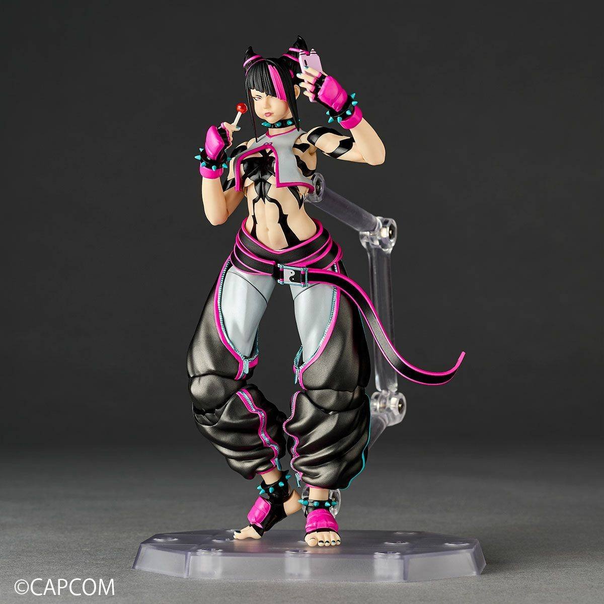 Revoltech: Street Fighter 6 - Han Juri con bonus