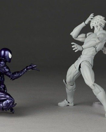 spider s 10 Revoltech: Spider-Man - Symbiote Spider-Man (Purple Ver.) Con bonus