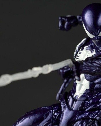 spider s 11 Revoltech: Spider-Man - Symbiote Spider-Man (Purple Ver.) Con bonus