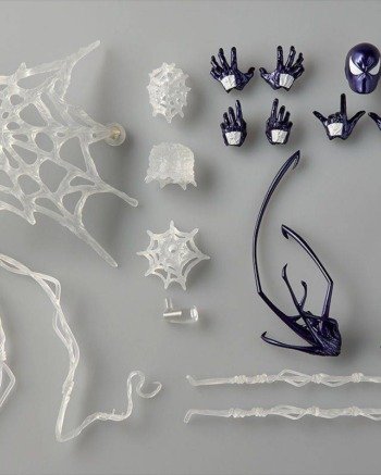 spider s 13 Revoltech: Spider-Man - Symbiote Spider-Man (Purple Ver.) Con bonus