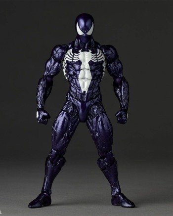 spider s 2 Revoltech: Spider-Man - Symbiote Spider-Man (Purple Ver.) Con bonus