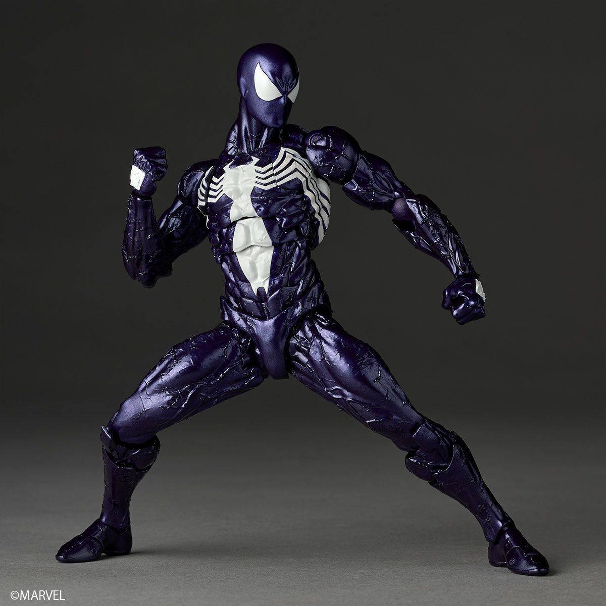 spider s 3 Revoltech: Spider-Man - Symbiote Spider-Man (Purple Ver.) Con bonus