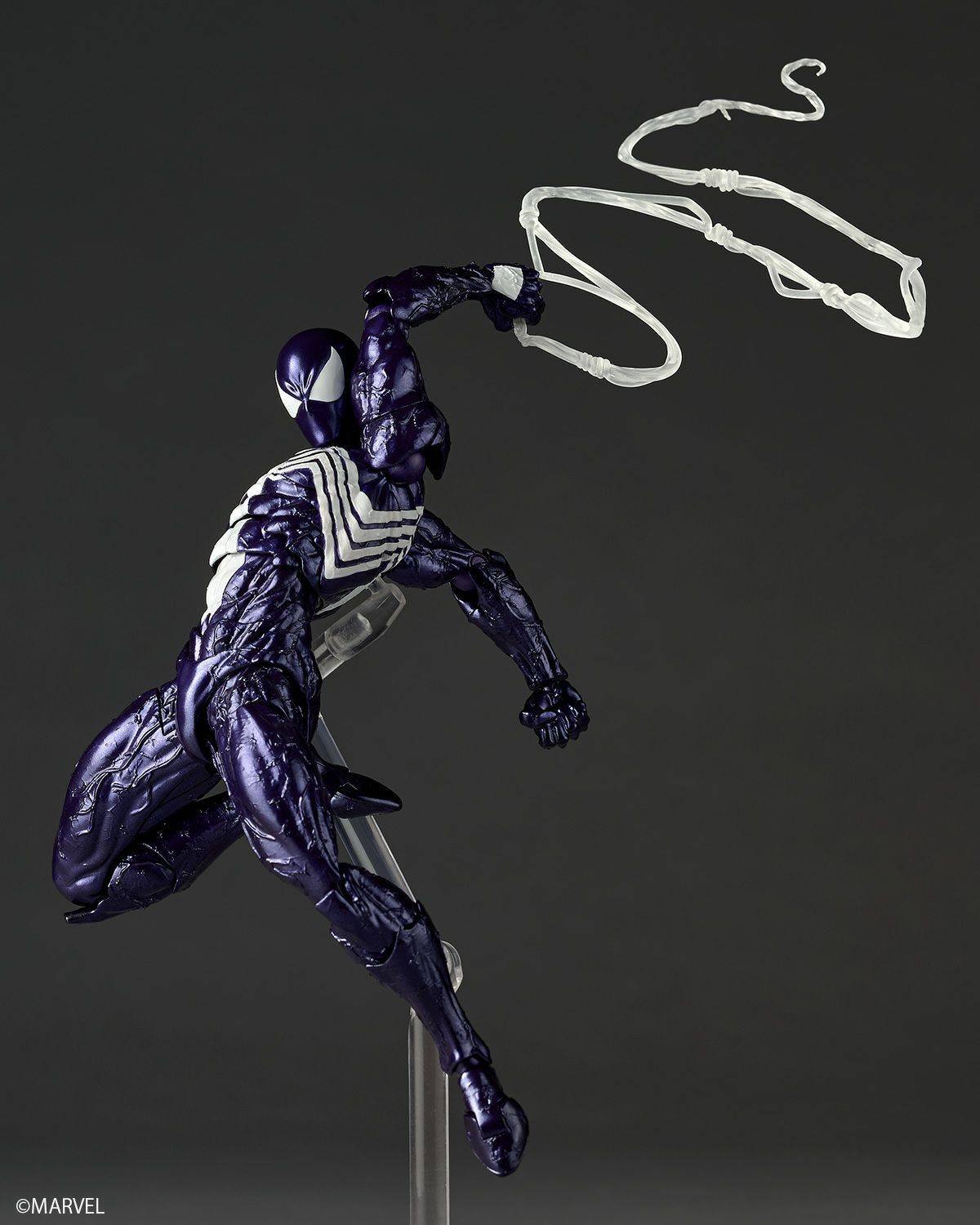 spider s 5 Revoltech: Spider-Man - Symbiote Spider-Man (Purple Ver.) Con bonus