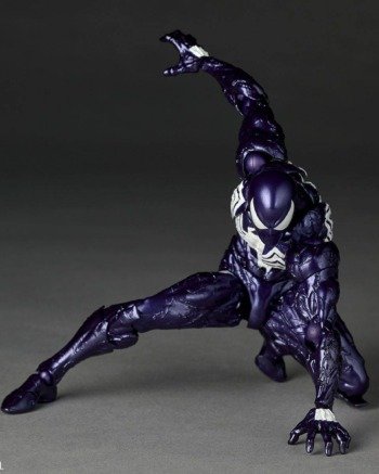 spider s 6 Revoltech: Spider-Man - Symbiote Spider-Man (Purple Ver.) Con bonus