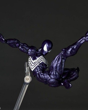 spider s 7 Revoltech: Spider-Man - Symbiote Spider-Man (Purple Ver.) Con bonus