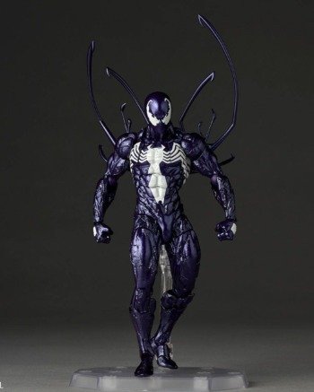 spider s 8 Revoltech: Spider-Man - Symbiote Spider-Man (Purple Ver.) Con bonus