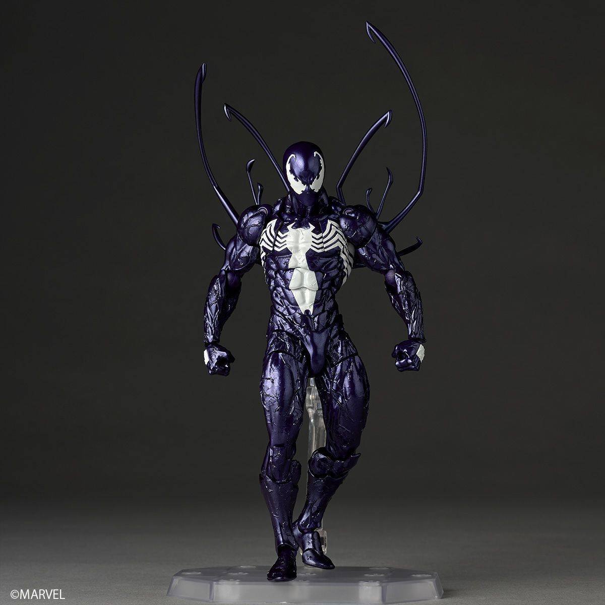 spider s 8 Revoltech: Spider-Man - Symbiote Spider-Man (Purple Ver.) Con bonus