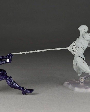 spider s 9 Revoltech: Spider-Man - Symbiote Spider-Man (Purple Ver.) Con bonus