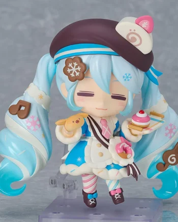 sweet snow 5 Nendoroid 2939: Snow Miku (Sweet Snow Ver.) - Hatsune Miku