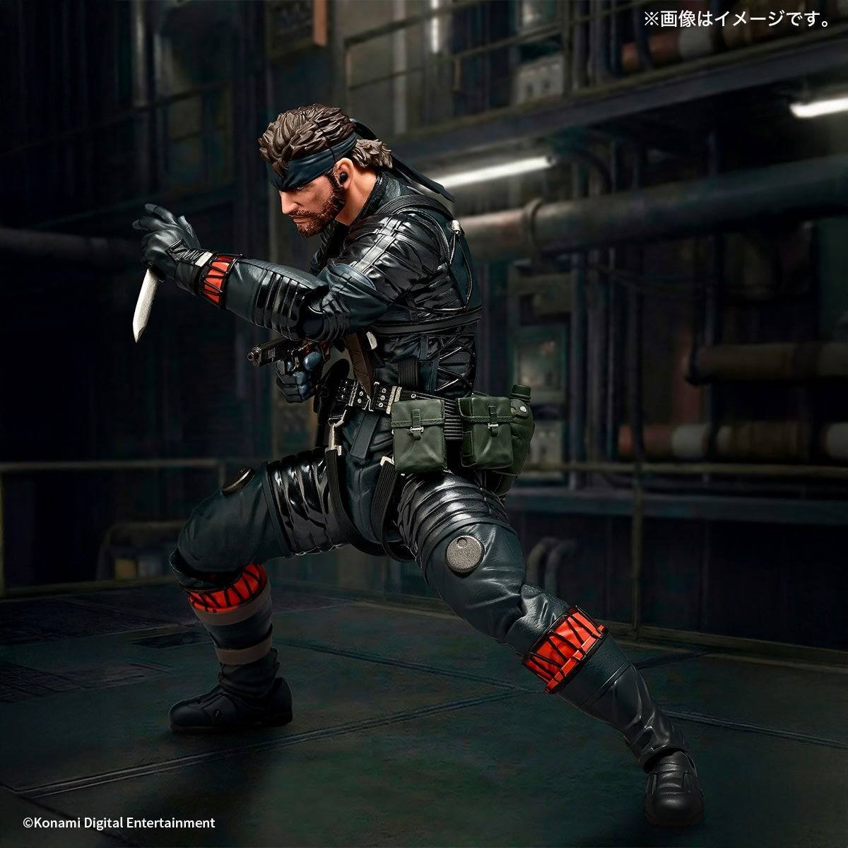 Revoltech: Snake Eater - Naked Snake (Sneaking Suit Ver.) - METAL GEAR SOLID Delta Con Bonus
