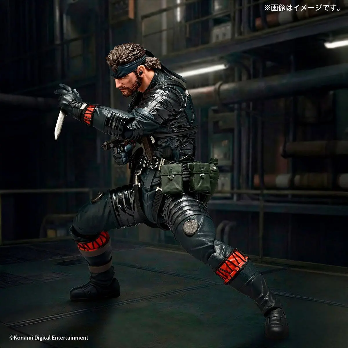 Revoltech: Snake Eater - Naked Snake (Sneaking Suit Ver.) - METAL GEAR SOLID Delta Con Bonus