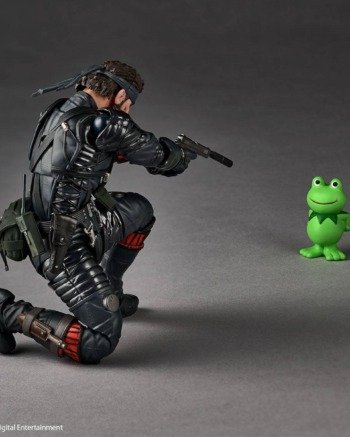 Revoltech: Snake Eater - Naked Snake (Sneaking Suit Ver.) - METAL GEAR SOLID Delta Con Bonus