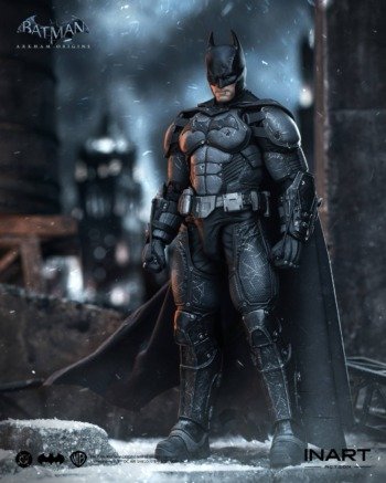 INART: Batman Battle Damaged Ver. - Batman Arkham Origins