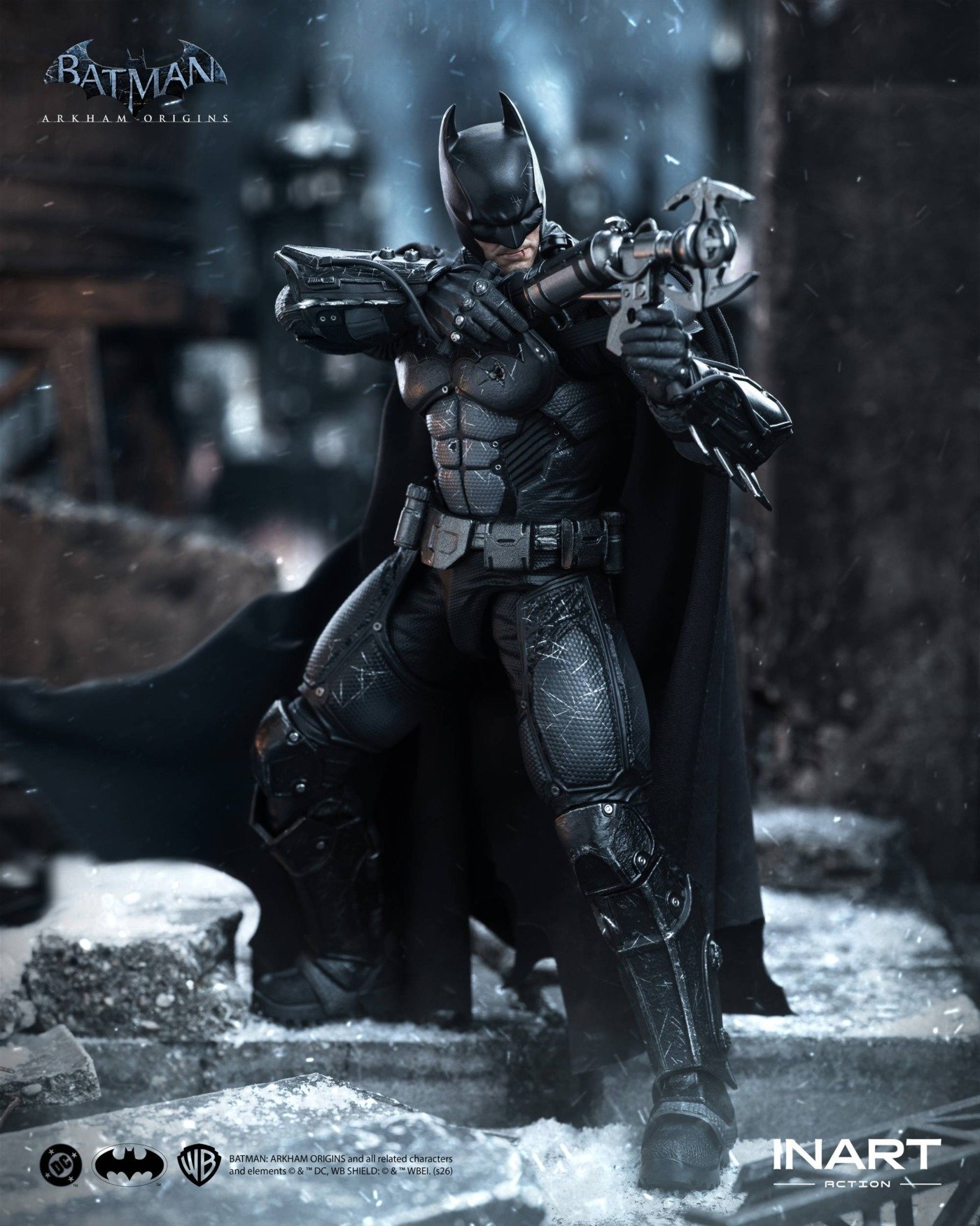 INART: Batman Battle Damaged Ver. - Batman Arkham Origins