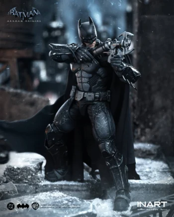 batman batalla 12 INART: Batman Battle Damaged Ver. - Batman Arkham Origins