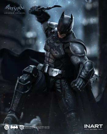 batman batalla 13 INART: Batman Battle Damaged Ver. - Batman Arkham Origins