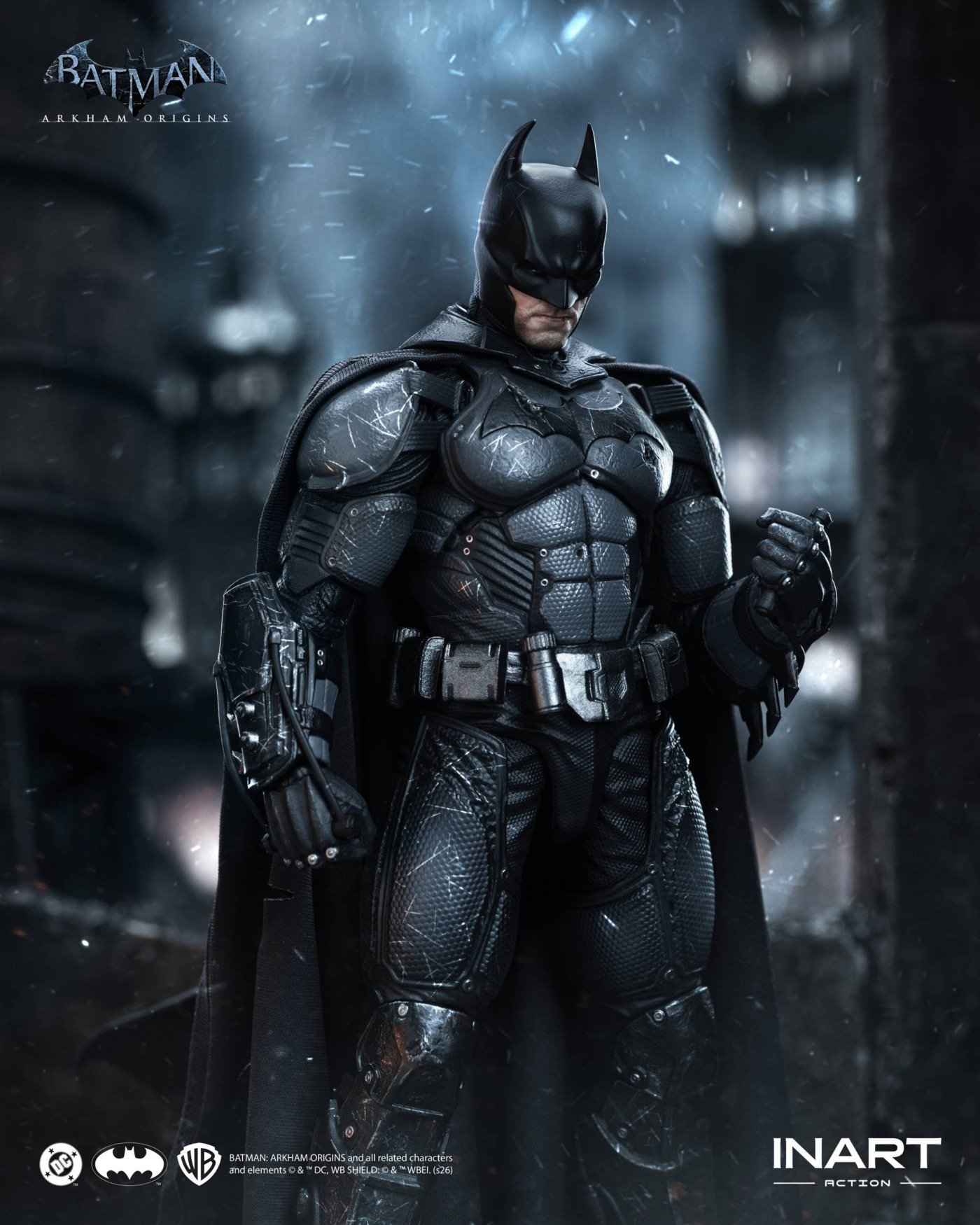 INART: Batman Battle Damaged Ver. - Batman Arkham Origins